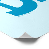 帽子のヴィンテージロゴの猫 ポスター (角)