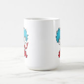 帽子の中の猫のシングワン＆シングツー コーヒーマグカップ (中央)