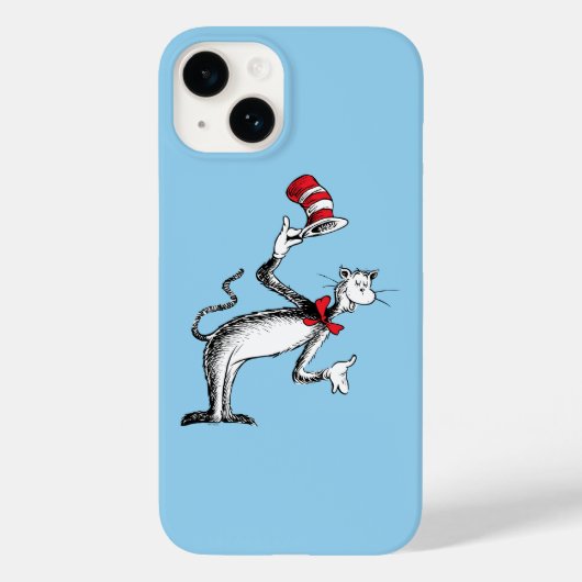 帽子の中の猫の挨拶 Case-Mate iPhoneケース (裏面)