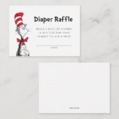 帽子の中の猫 |おむつラッフル挿入カード エンクロージャーカード (正面/裏面)