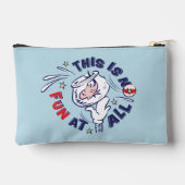 帽子の中の猫 | これはおもしろいではない アクセサリーポーチ (裏面)