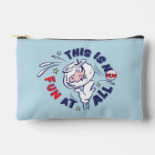 帽子の中の猫 | これはおもしろいではない アクセサリーポーチ (正面)