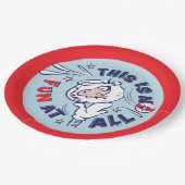 帽子の中の猫 | これはおもしろいではない ペーパープレート (アングル)