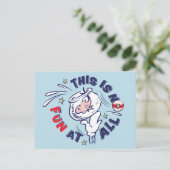 帽子の中の猫 | これはおもしろいではない ポストカード (スタンド正面)