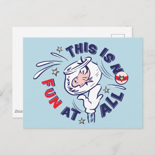 帽子の中の猫 | これはおもしろいではない ポストカード (正面/裏面)