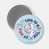 帽子の中の猫 | これはおもしろいではない マグネット (正面/裏面)