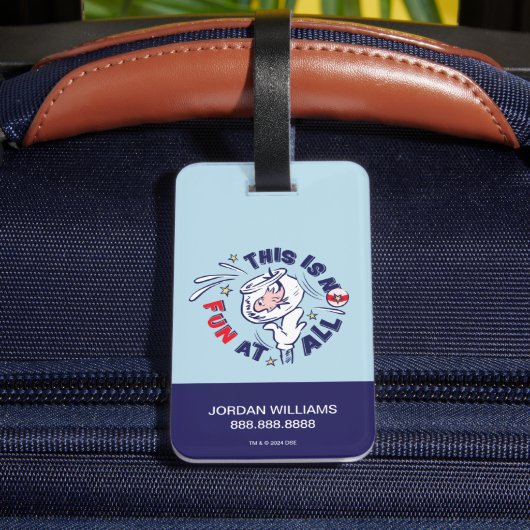 帽子の中の猫 | これはおもしろいではない ラゲッジタグ (裏面インサイチュ4)