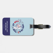 帽子の中の猫 | これはおもしろいではない ラゲッジタグ (裏面横)