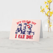 帽子の中の猫 | しかしそればかりではない カード (黄色い花)