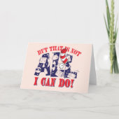 帽子の中の猫 | しかしそればかりではない カード (正面)