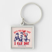 帽子の中の猫 | しかしそればかりではない キーホルダー (正面)