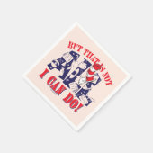 帽子の中の猫 | しかしそればかりではない スタンダードカクテルナプキン (角)