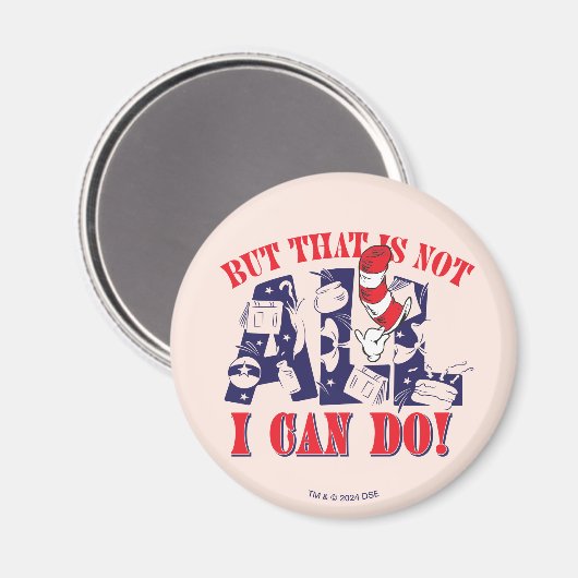 帽子の中の猫 | しかしそればかりではない マグネット (正面/裏面)