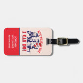 帽子の中の猫 | しかしそればかりではない ラゲッジタグ (正面横)