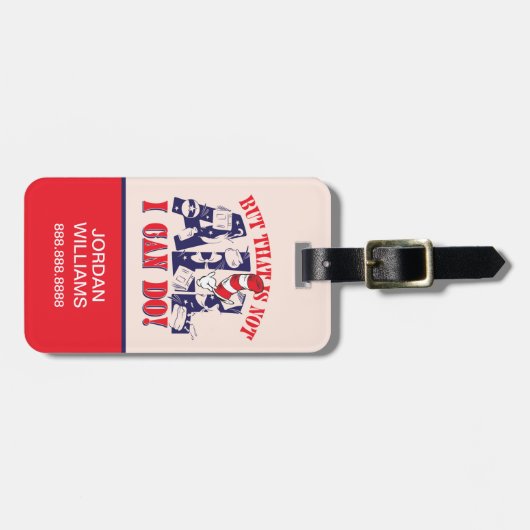 帽子の中の猫 | しかしそればかりではない ラゲッジタグ (正面横)