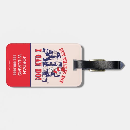 帽子の中の猫 | しかしそればかりではない ラゲッジタグ (裏面横)