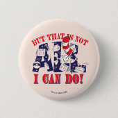 帽子の中の猫 | しかしそればかりではない 缶バッジ (正面)