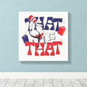 帽子の中の猫 | そういうことだ キャンバスプリント (インサイチュ (ウッドフロア))