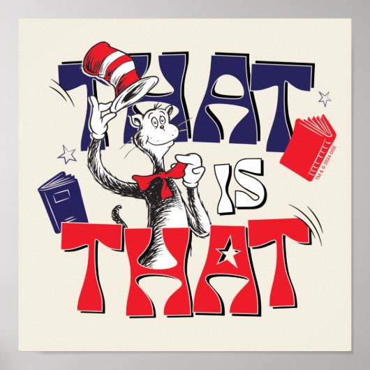 帽子の中の猫 | そういうことだ ポスター (正面)