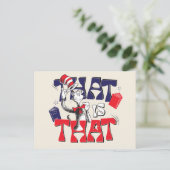 帽子の中の猫 | そういうことだ ポストカード (スタンド正面)