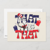 帽子の中の猫 | そういうことだ ポストカード (正面/裏面)