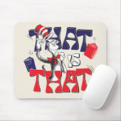 帽子の中の猫 | そういうことだ マウスパッド (マウス)