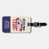 帽子の中の猫 | そういうことだ ラゲッジタグ (正面横)