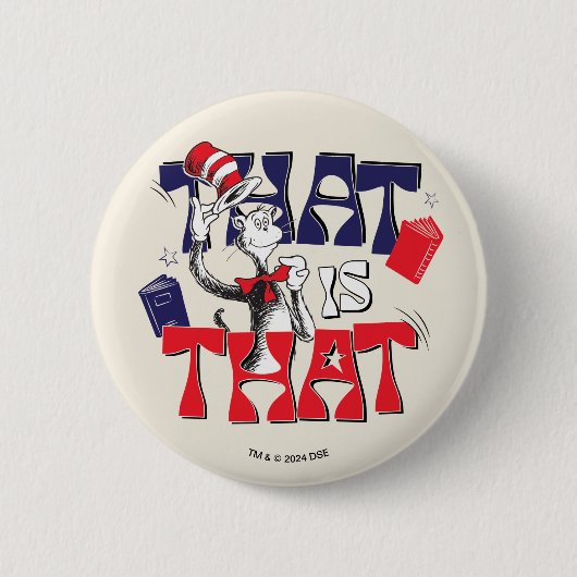 帽子の中の猫 | そういうことだ 缶バッジ (正面)