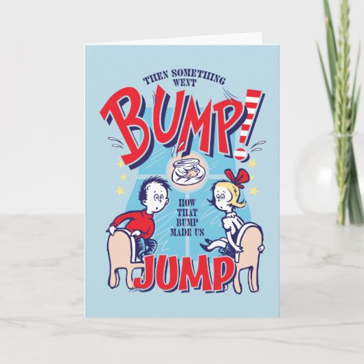 帽子の中の猫 | それから何かが膨らんだ カード (正面)