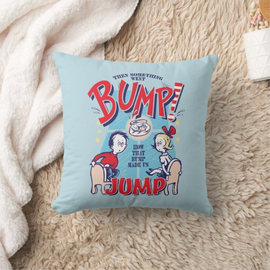 帽子の中の猫 | それから何かが膨らんだ クッション (ブランケット)