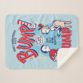 帽子の中の猫 | それから何かが膨らんだ シェルパブランケット (正面(横))