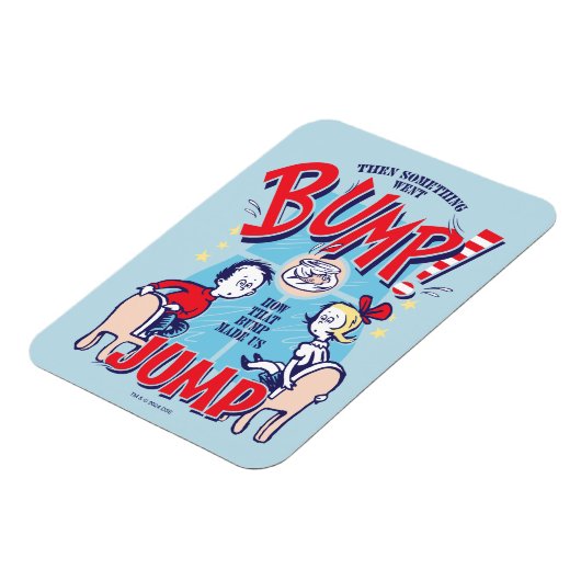 帽子の中の猫 | それから何かが膨らんだ マグネット (左側)