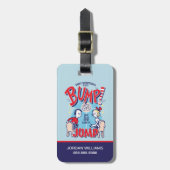 帽子の中の猫 | それから何かが膨らんだ ラゲッジタグ (正面縦)