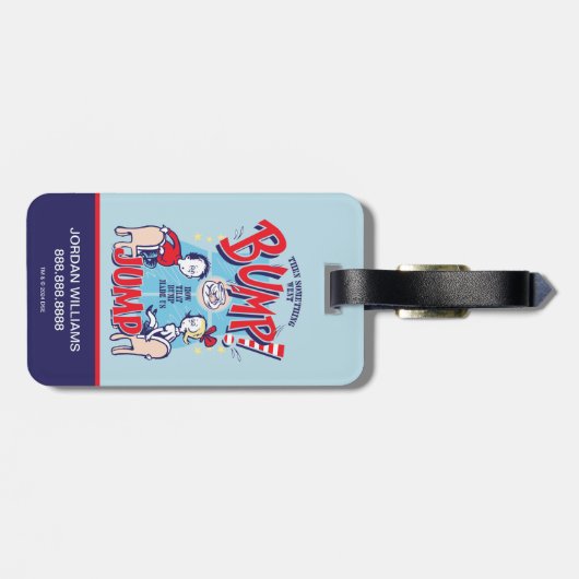 帽子の中の猫 | それから何かが膨らんだ ラゲッジタグ (裏面横)