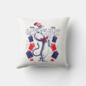 帽子の中の猫 | の読本 クッション (裏面)