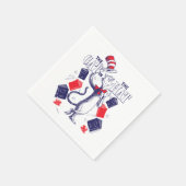 帽子の中の猫 | の読本 スタンダードカクテルナプキン (角)