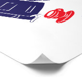 帽子の中の猫 | の読本 ポスター (角)