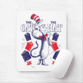 帽子の中の猫 | の読本 マウスパッド (マウス)