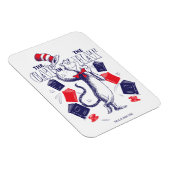 帽子の中の猫 | の読本 マグネット (右側)