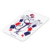 帽子の中の猫 | の読本 マグネット (左側)