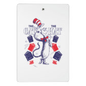 帽子の中の猫 | の読本 ミニクリップボード (裏面)