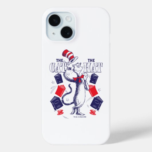 帽子の中の猫 | の読本 Case-Mate iPhoneケース (裏面)