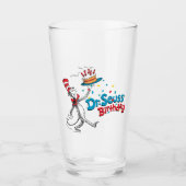 帽子の中の猫 |セウス博士の誕生日 タンブラーグラス (正面)