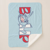 帽子の中の猫 | バンプ シェルパブランケット (正面)