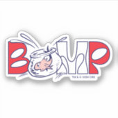 帽子の中の猫 | バンプ シール (正面)