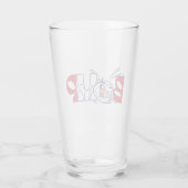 帽子の中の猫 | バンプ タンブラーグラス (裏面)