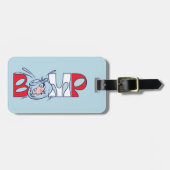 帽子の中の猫 | バンプ ラゲッジタグ (正面横)