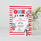 帽子の中の猫 | ワンアイアム誕生日 招待状 (スタンド正面)