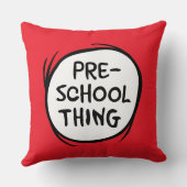 帽子の中の猫 |就学前 クッション (裏面)