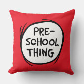 帽子の中の猫 |就学前 クッション (正面)